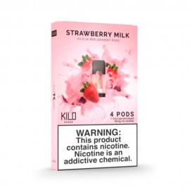 Pods Kilo 1K Strawberry Milk 4pcs