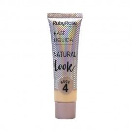 Base Lquida Ruby Rose Natural Look Bege 4