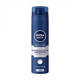 Espuma de Barbear Hidratante Nivea Protect & Care 200ml