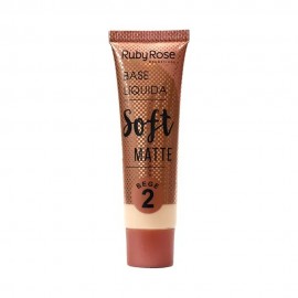 Base Lquida Ruby Rose Soft Matte HB-8050 Bege 2