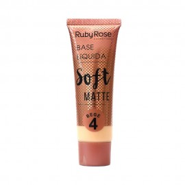 Base Lquida Ruby Rose Soft Matte HB-8050 Bege 4