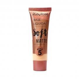 Base Lquida Ruby Rose Soft Matte HB-8050 Bege 5