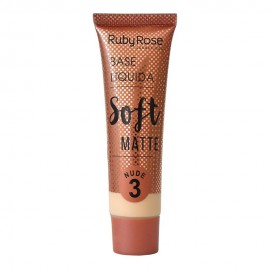 Base Lquida Ruby Rose Soft Matte HB-8050 Nude 3