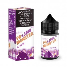 Essncia Vape PB & Jam Monster Nic Salt Grape 48mg 30ml