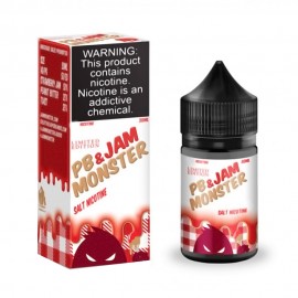 Essncia Vape PB & Jam Monster Nic Salt Strawberry 24mg 30ml