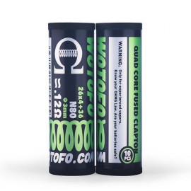 Coil Wotofo Quad Core Fused Clapton Prebuilt 36G 10pcs