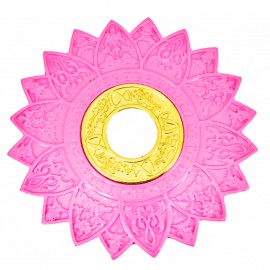 Prato Narguile Infinite V2 Rosa Dourado