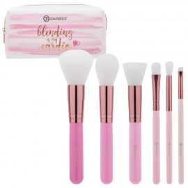 Kit Pincis BH Cosmetic Mini Pink Perfection 6pcs