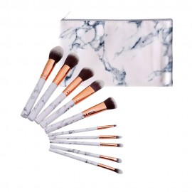 Kit de Pincis de Maquiagem com Neceser Mrmore 10pcs