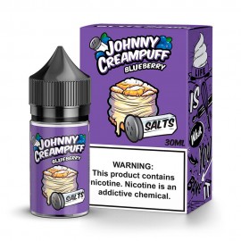 Essncia Vape Tinted Brew Johnny Creampuff Salt Blueberry 50mg 30ml