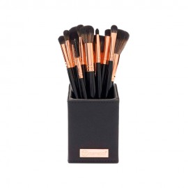 Kit de Pincis BH Cosmetics com Estojo Cuadrado Preto 13pcs 