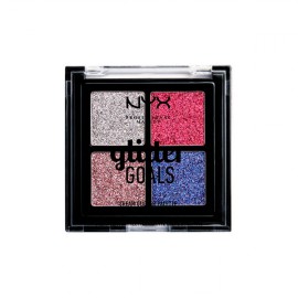 Paleta Nyx Glitter Goals Cream GGCQ03 Love on Top