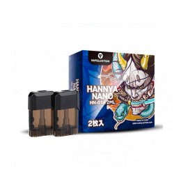 Cartucho de Substituio Vapelustion Hannya Nano POD Black 2pcs