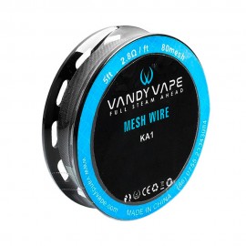 Fio de Malha Vandy Vape KA1 80mesh 2.8 Ohm