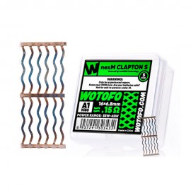 Resistncia Mesh Wotofo NexMESH Clapton S 5pcs