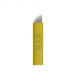 Agulhas de Microblading PCD  14F 0.3mm