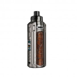 Kit Lost Vape URSA Quest Multi Mod Pod Gunmetal Crocodrile Leather