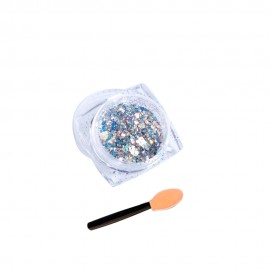 Kit P Glitter para Unhas com Pincel