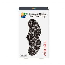 Tiras para Nariz Purederm COLOR!SKIN Charcoal Design 6pcs