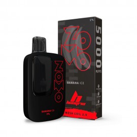 Dispositivo Descartvel Zomo Hungria Mesh Coil 5000 Puffs Banana Ice 50mg