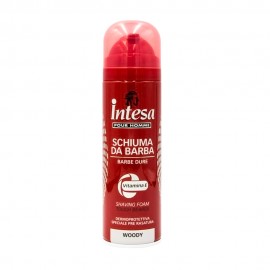 Espuma de Barbear Intensa Pour Homme Woody com Vitamina E 300ml