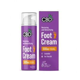 Creme para os Ps CBDFX Restoring & Detoxifying 500mg 50ml