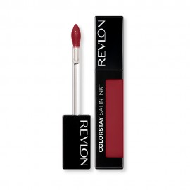 Batom Lquido Revlon ColorStay Satin Ink 005 Silky Sienna 