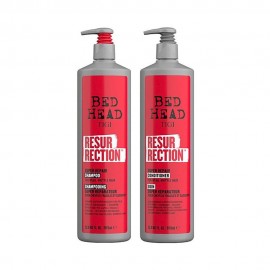 Kit TIGI Bed Head Resurrection Super Repair Shampoo + Condicionador 970ml