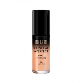 Base Corretivo Milani Conceal + Perfect 2-In-1 08 Light Tan 30ml