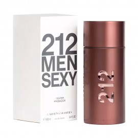 Tester Perfume Carolina Herrera 212 SEXY MEN EDT Masculino 100ml