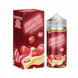 Essncia Vape Custard Monster Strawberry 0mg 100ml
