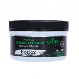 Mscara Capilar Capilo Pro B-Detox Carvo Ativado 224g