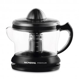 Espremedor Mondial Turbo Citrus Premium E-02 220V Black