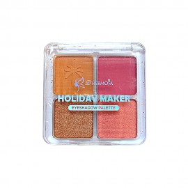 Mini Paleta de Sombras D'Hermosa Holiday Maker HJ013 04 Cores