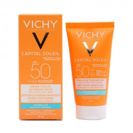 Protetor Solar Facial Vichy Capital Soleil SPF50 Toque Seco Antibrilho 50ml