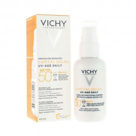 Fluido Aquoso Antienvelhecimento Vichy Capital Soleil UV-AGE DAILY SPF50+ 40ml