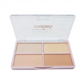 Paleta Contour D'Hermosa Perfect Contour HJ012 4 Cores