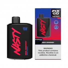 Dispositivo Descartvel Nasty Fix Go 5000 Puffs Red Energy