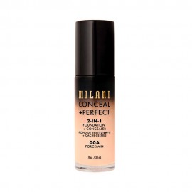 Base Corretivo Milani Conceal + Perfect 2-In-1 00A Porcelain