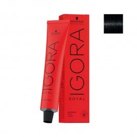 Tinta de Cabelo Igora Royal 1-0 60ml