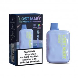 Dispositivo Descartvel Lost Mary OS5000 Puffs Blue Razz Ice