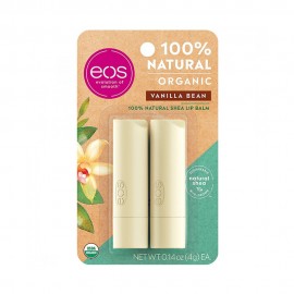 Kit Protetor Labial EOS Vanilla Bean Stick 2pcs