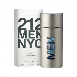 Tester Perfume Carolina Herrera 212 MEN NYC EDT Masculino 100ml