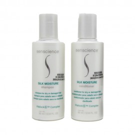 Mini Kit Capilar Senscience  Silk Shampoo + Condicionador 90ml