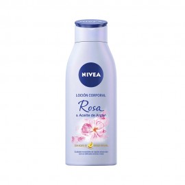 Loo Corporal Nivea Rosa e leo de Argan 400ml