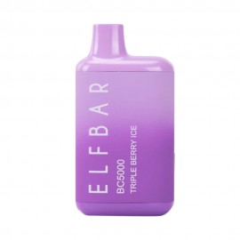 Dispositivo Descartvel ELF BAR BC5000 Puffs Triple Berry Ice