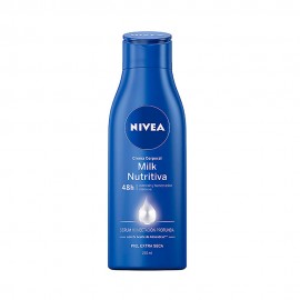 Creme Corporal Nivea Milk Nutritivo 250ml