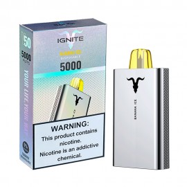 Dispositivo Descartvel Ignite V50 5000 Puffs Banana Ice