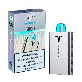 Dispositivo Descartvel Ignite V50 5000 Puffs Blueberry Ice