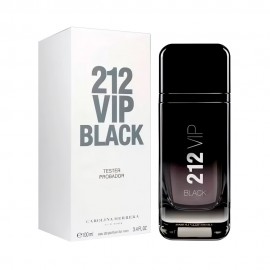 Tester Perfume Carolina Herrera 212 VIP BLACK EDP Masculino 100ml